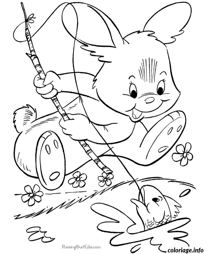 Coloriage Poisson curieux aux grandes écailles détaillées - Poisson à imprimer