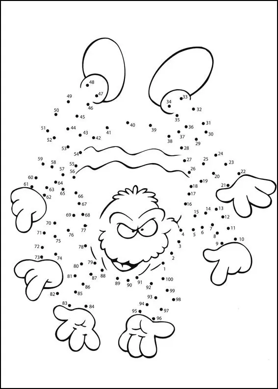 Creative Connect-the-Dots Puzzle coloring page to print