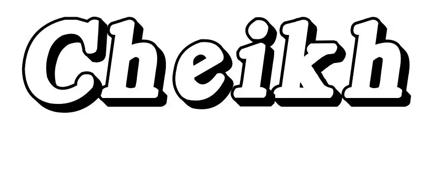 Cheikh coloring page to print