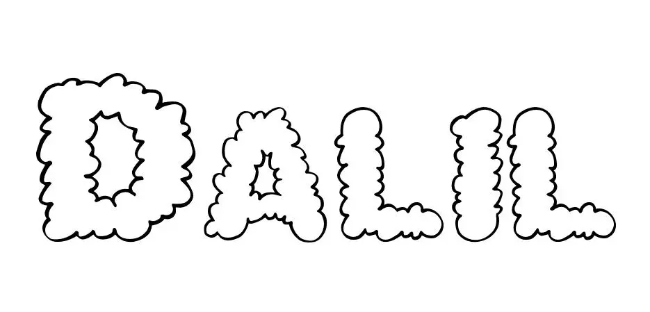 Dalil coloring page to print