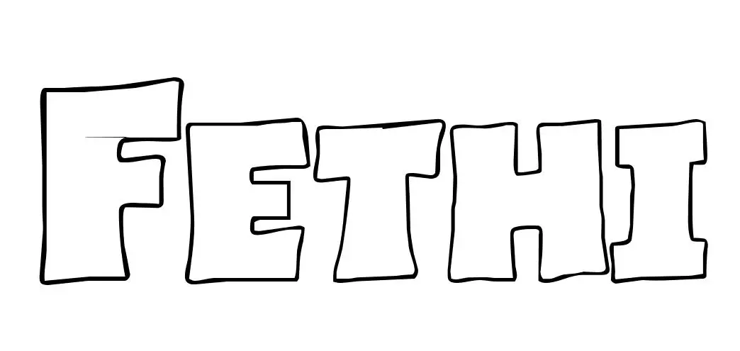 Fethi coloring page to print