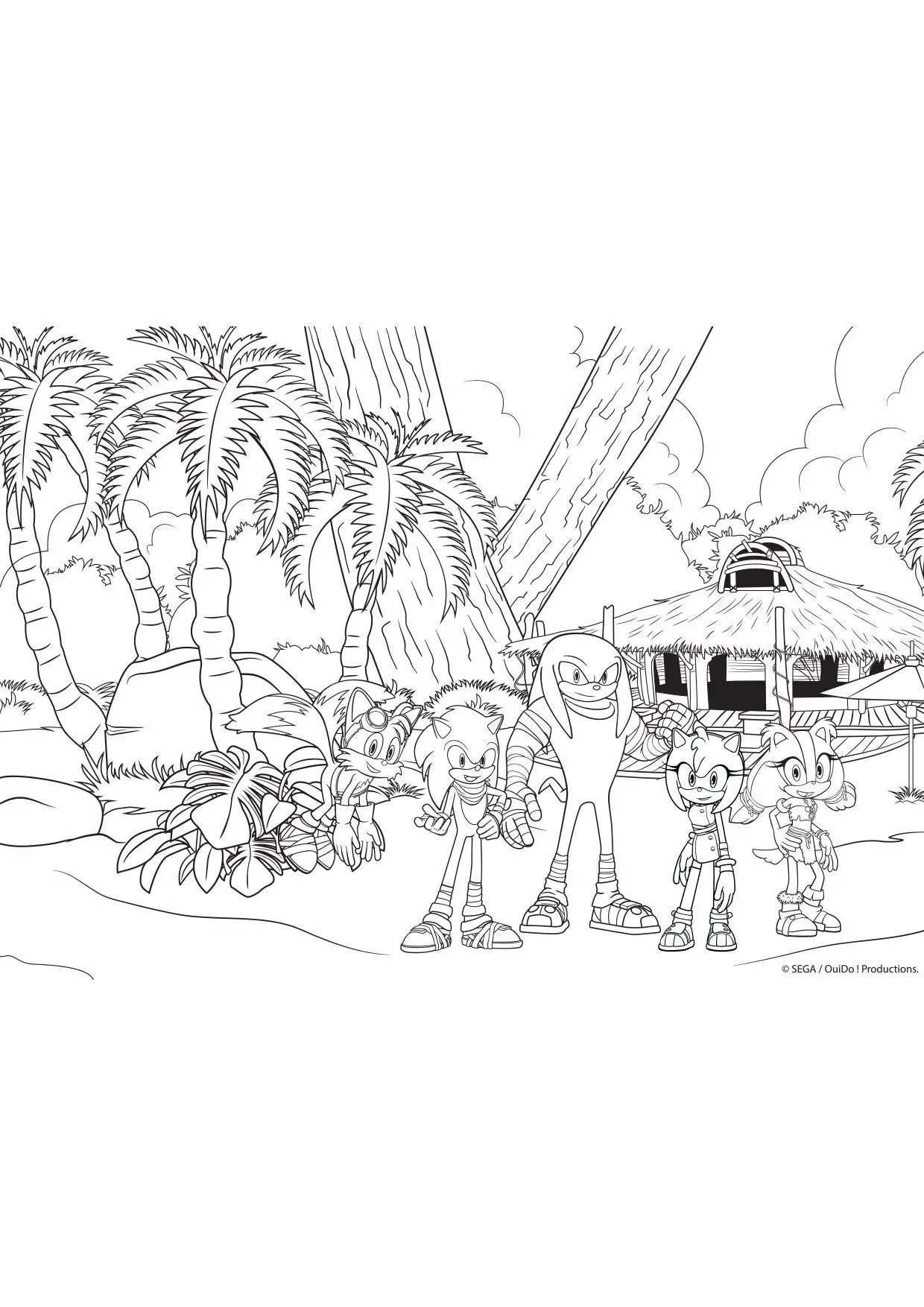 Coloriage L'Union Fait La Force - Gulli à imprimer