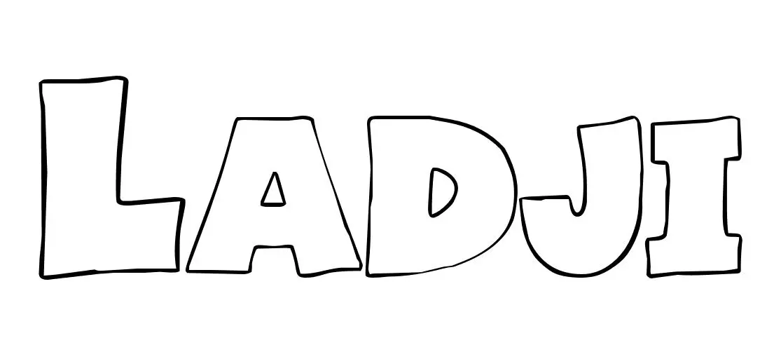 Ladji coloring page to print