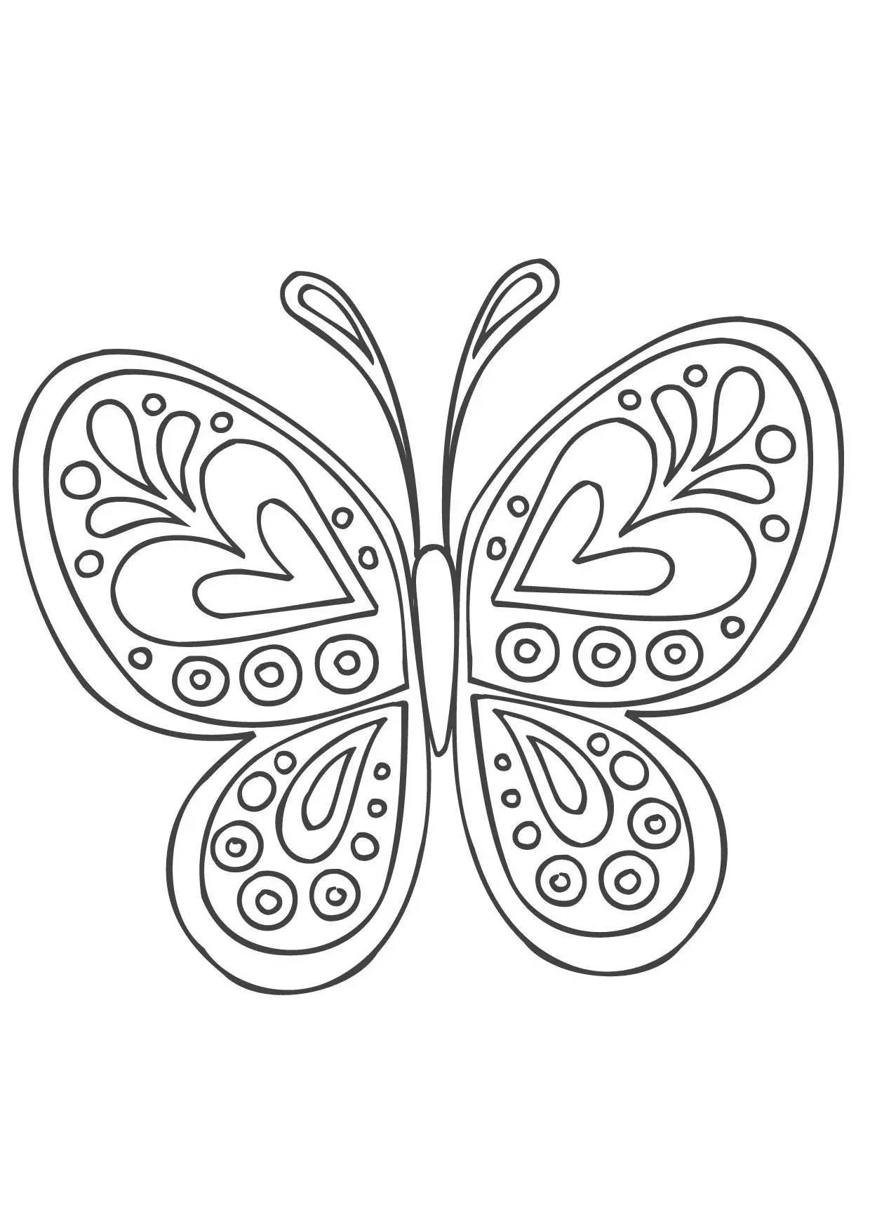 Coloriage Mandala Papillon - Gulli à imprimer