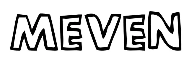 Coloriage Meven - Prénom à imprimer