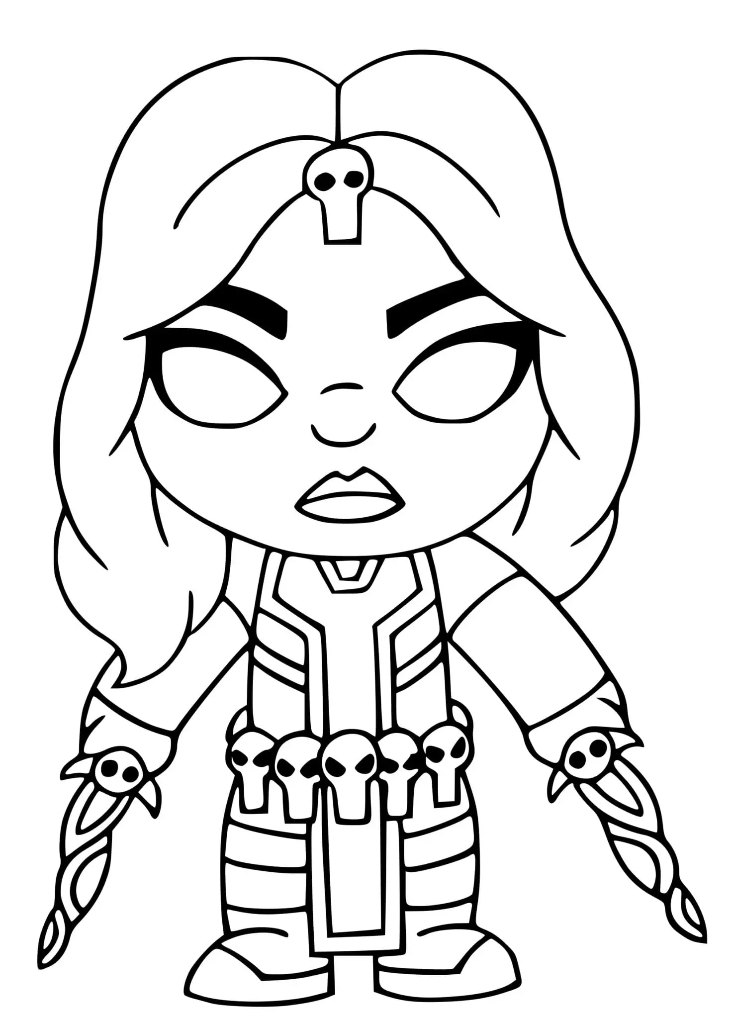 Coloriage Mystique Fortnite - Fortnite à imprimer