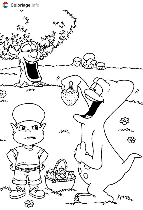 Coloriage Adibou 003 - Adibou à imprimer