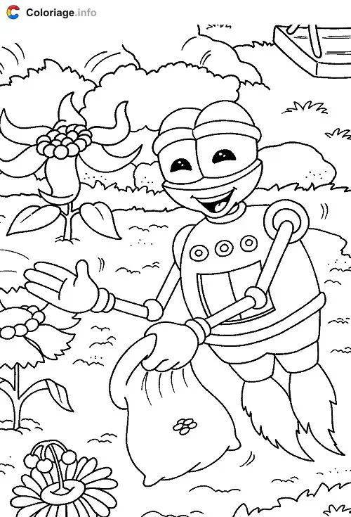 Coloriage Adibou 004 - Adibou à imprimer