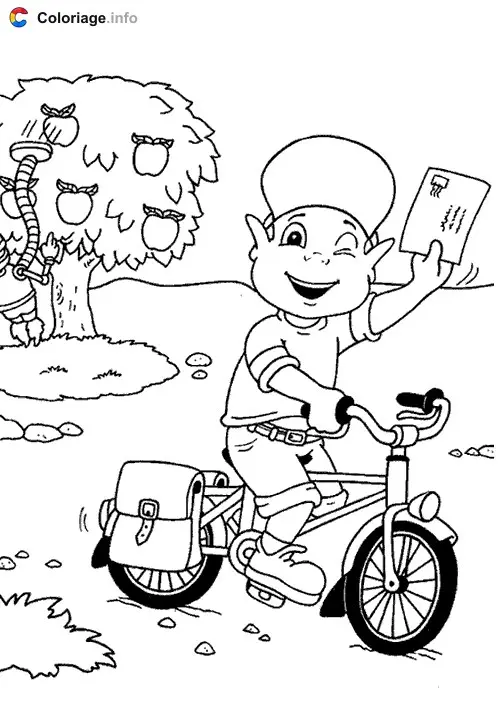Coloriage Adibou 009 - Adibou à imprimer