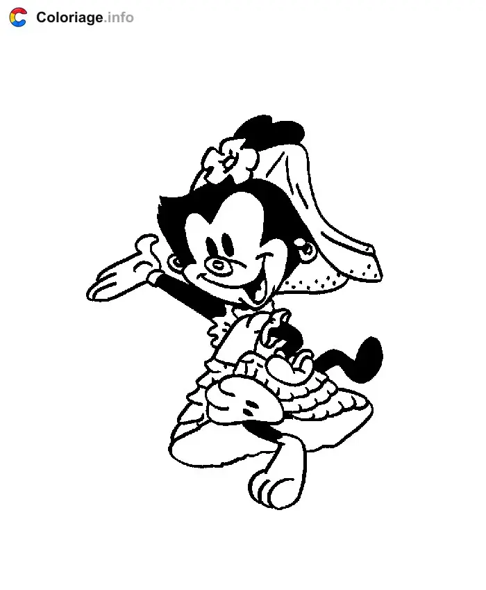 Coloriage Animaniacs 001 - Animaniacs à imprimer