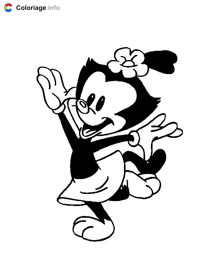 Coloriage Animaniacs 002 - Animaniacs à imprimer