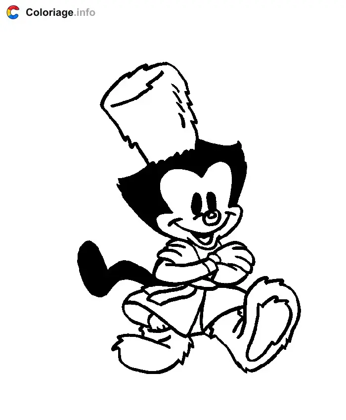Coloriage Animaniacs 003 - Animaniacs à imprimer