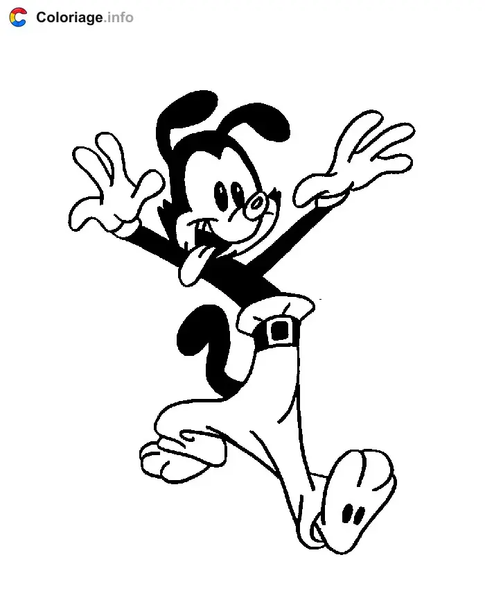 Coloriage Animaniacs 007 - Animaniacs à imprimer
