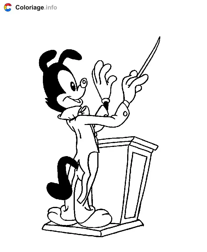 Coloriage Animaniacs 009 - Animaniacs à imprimer