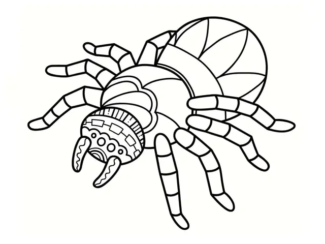 Coloriage Araignée Mandala Pour Relaxer - Araignée à imprimer