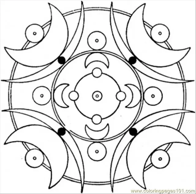 Coloriage Patterns abstraits relaxants anti-stress - Art therapie à imprimer