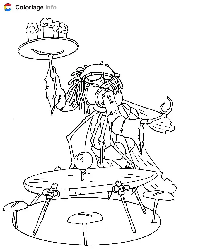 Coloriage Arthur et les Minimoys 005 - Arthur et les Minimoys à imprimer