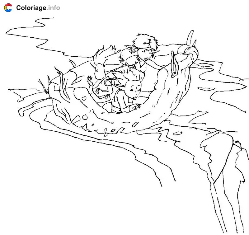 Coloriage Arthur et les Minimoys 013 - Arthur et les Minimoys à imprimer