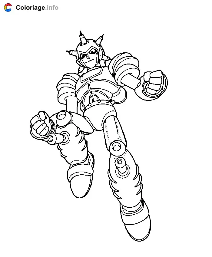 Coloriage Astro Boy 011 - Astro Boy à imprimer