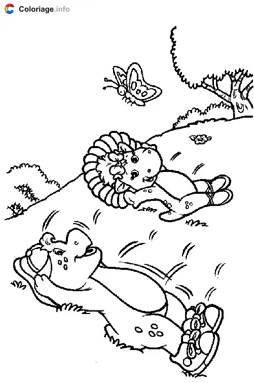 Coloriage Barney 005 - Barney à imprimer