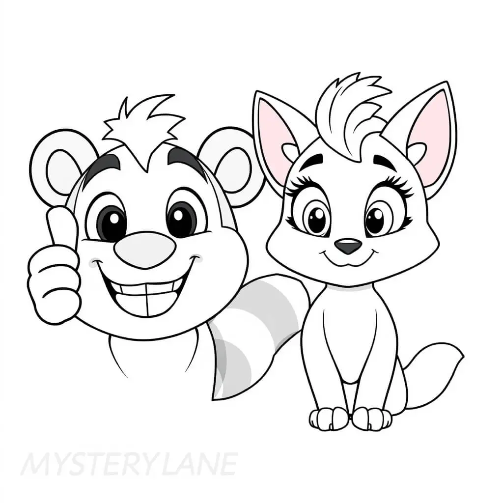 Coloriage Bro And Clever Big Sister Brillant Determined Mystery Lane - Mystery lane à imprimer
