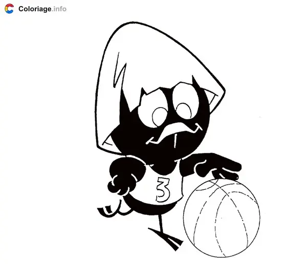Coloriage Calimero 002 - Calimero à imprimer