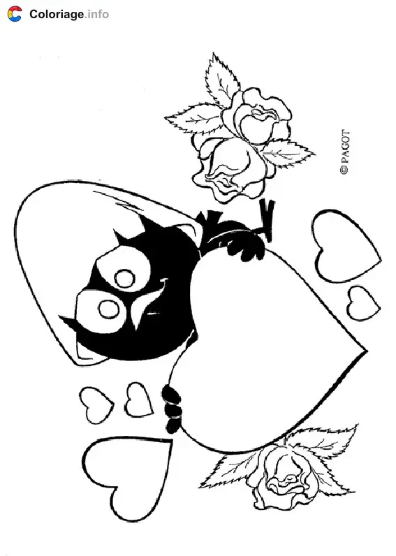 Coloriage Calimero 009 - Calimero à imprimer