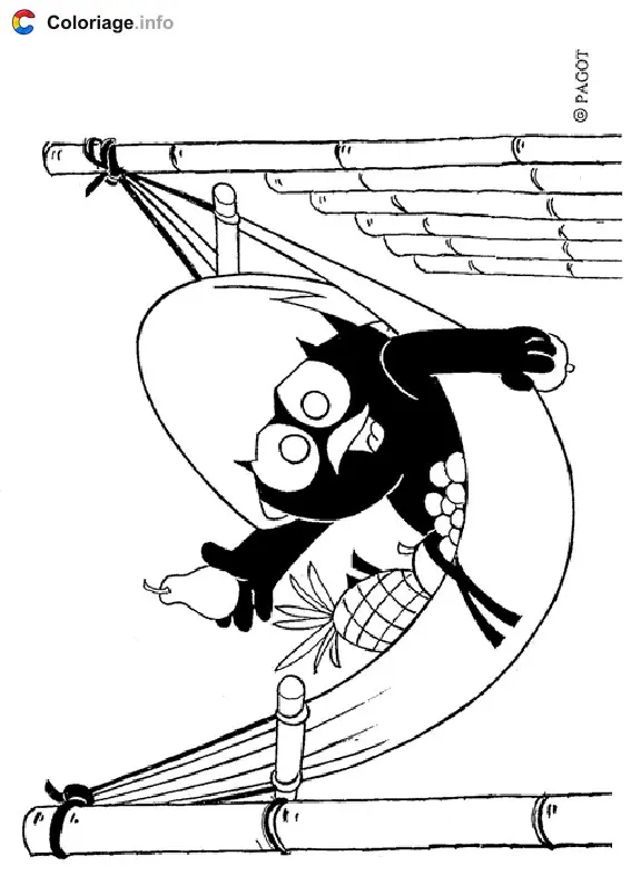 Coloriage Calimero 012 - Calimero à imprimer