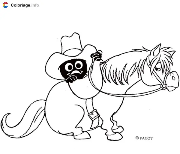 Coloriage Calimero 013 - Calimero à imprimer