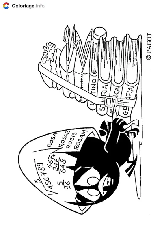 Coloriage Calimero 026 - Calimero à imprimer