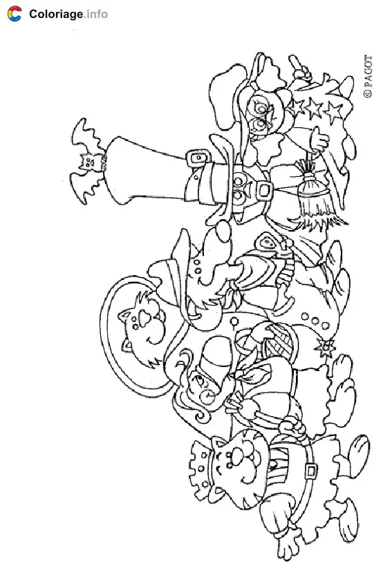 Coloriage Calimero 029 - Calimero à imprimer