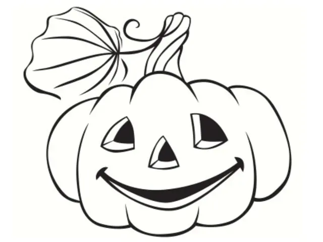 Coloriage Citrouille Halloween Octobre - Halloween à imprimer
