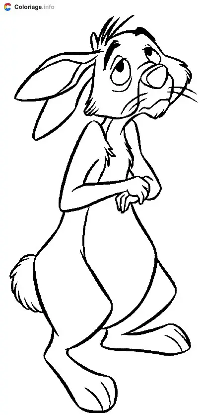 Coloriage De Coco Lapin - Coco Lapin à imprimer