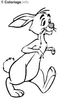 Coloriage Dessin de Coco Lapin à colorier - Coco Lapin à imprimer