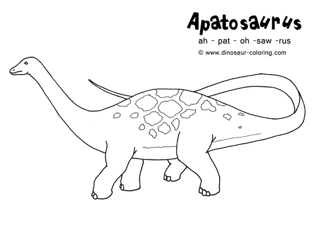 Coloriage Stégosaure aux plaques dorsales géantes - Dinosaure à imprimer