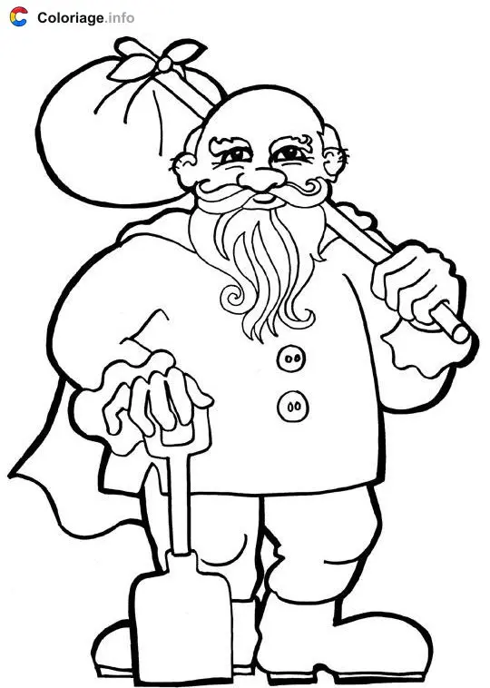 Coloriage Dwarf à colorier 3 - Mythologie à imprimer
