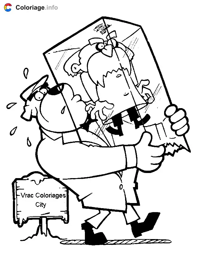 Coloriage Félix 005 - Félix le Chat à imprimer