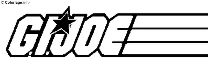 Coloriage G.I. Joe 001 - G.I. Joe à imprimer