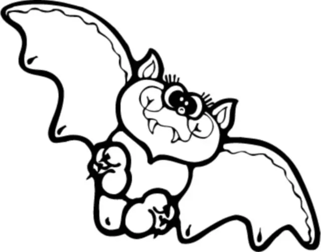 Coloriage Halloween Chauve Souris - Halloween à imprimer