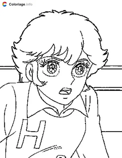 Coloriage Jeanne - Jeanne et Serge à imprimer