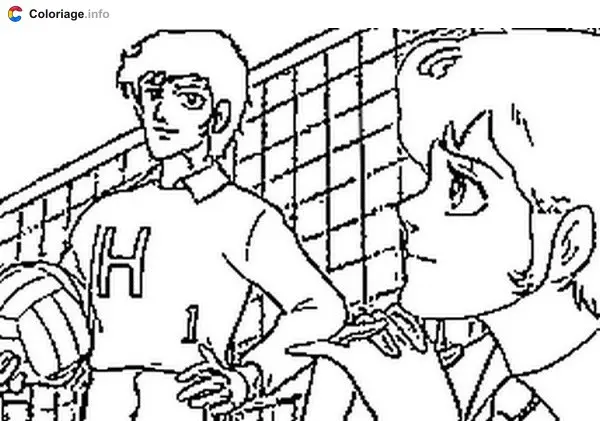 Coloriage Jeanne et Serge - Jeanne et Serge à imprimer