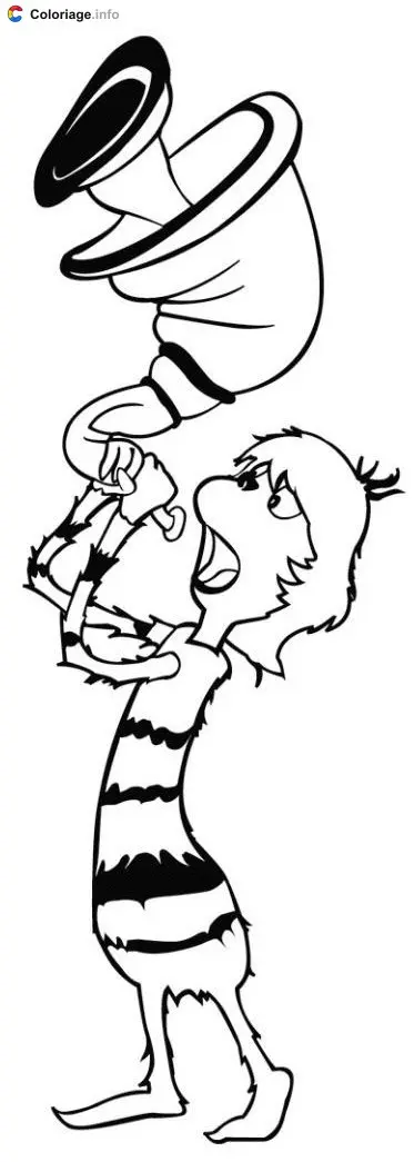 Coloriage JoJo - Horton à imprimer