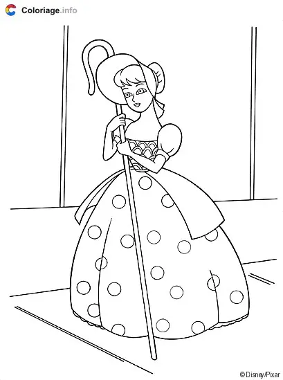 Jessie the Cowgirl from Toy Story coloring page to print
