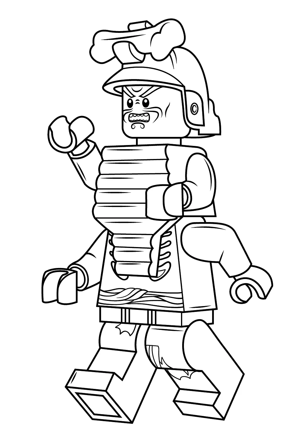 Disegno di Lego Ninjago Lord Garmadon da stampare