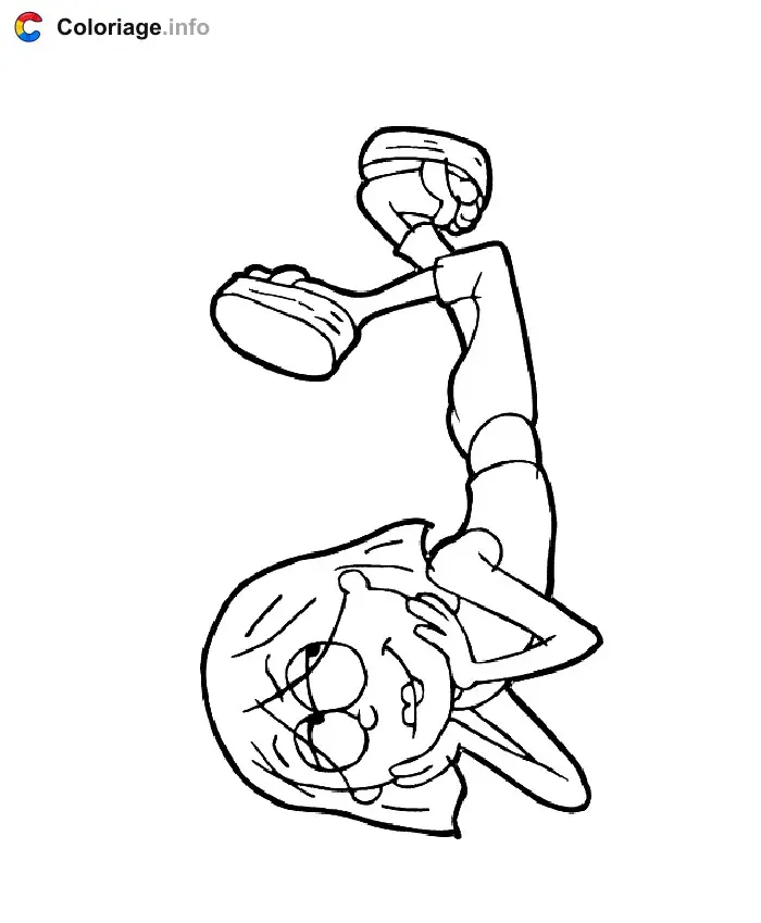 Coloriage Lizzie 002 - Lizzie McGuire à imprimer