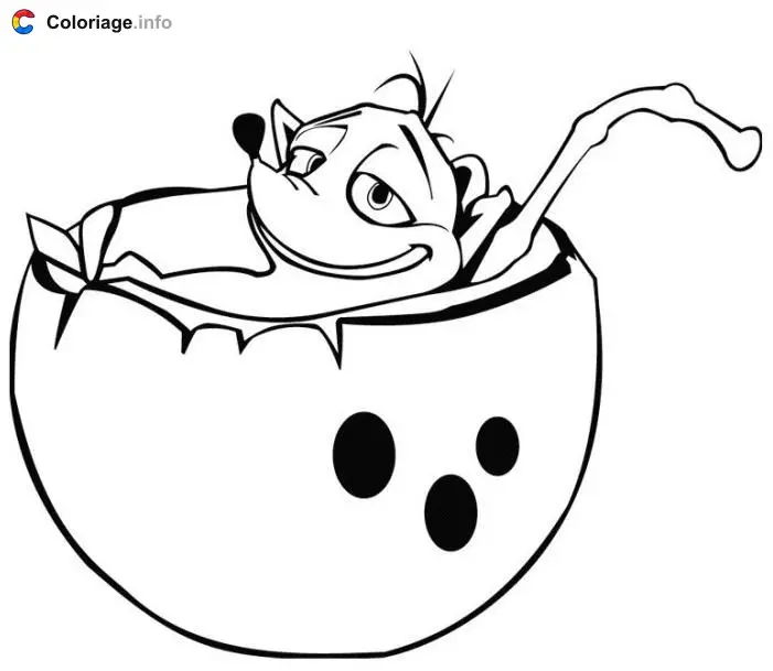 Coloriage Morton - Horton à imprimer