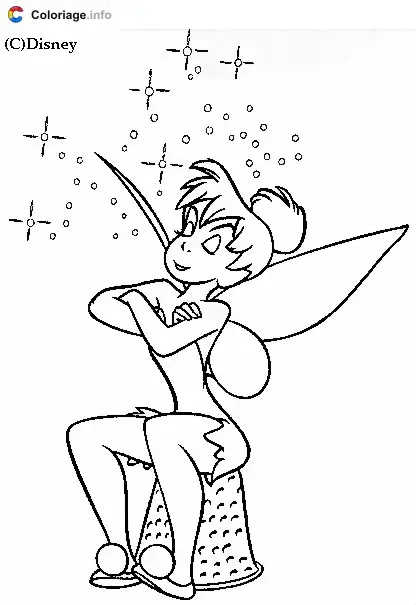 Peter Pan and Friends Adventure coloring page to print