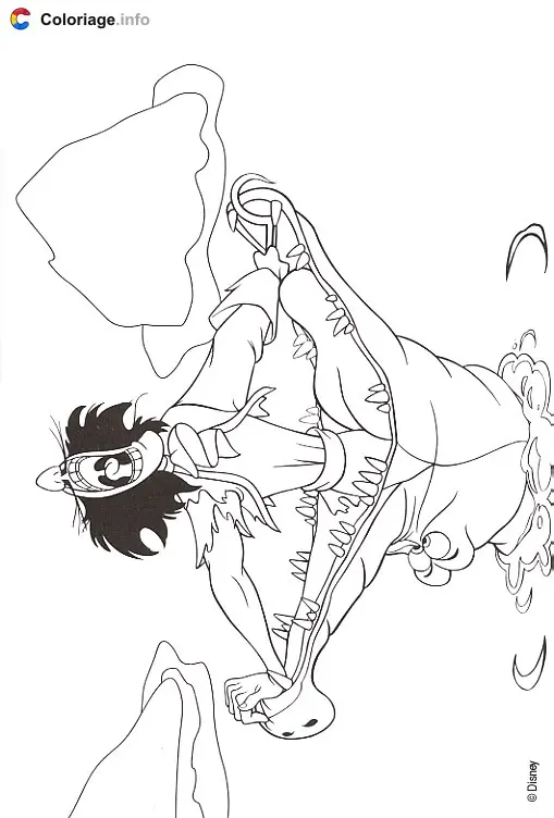 Peter Pan and Wendy Flying Over London coloring page to print