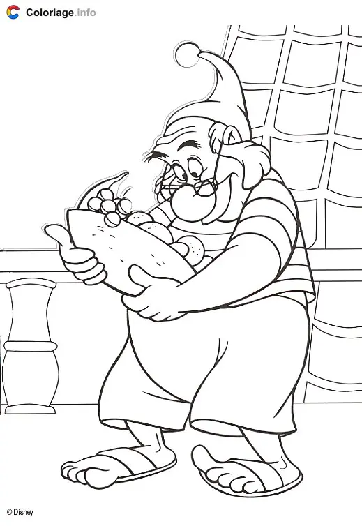 Peter Pan and the Lost Boys Adventure coloring page to print