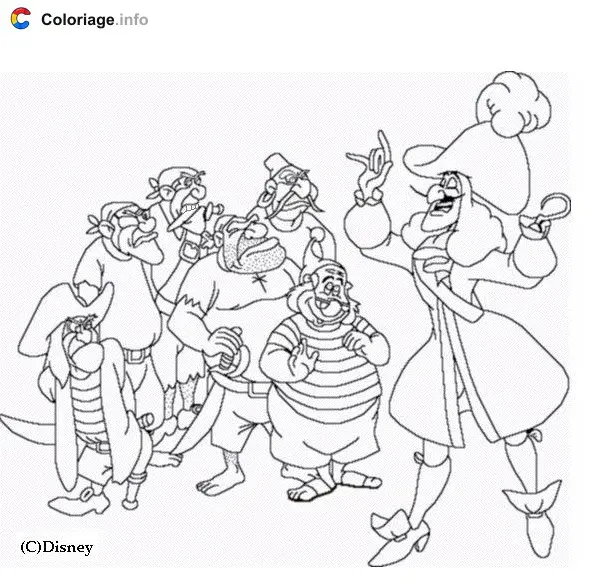 Peter Pan and Wendy Flying Over London coloring page to print
